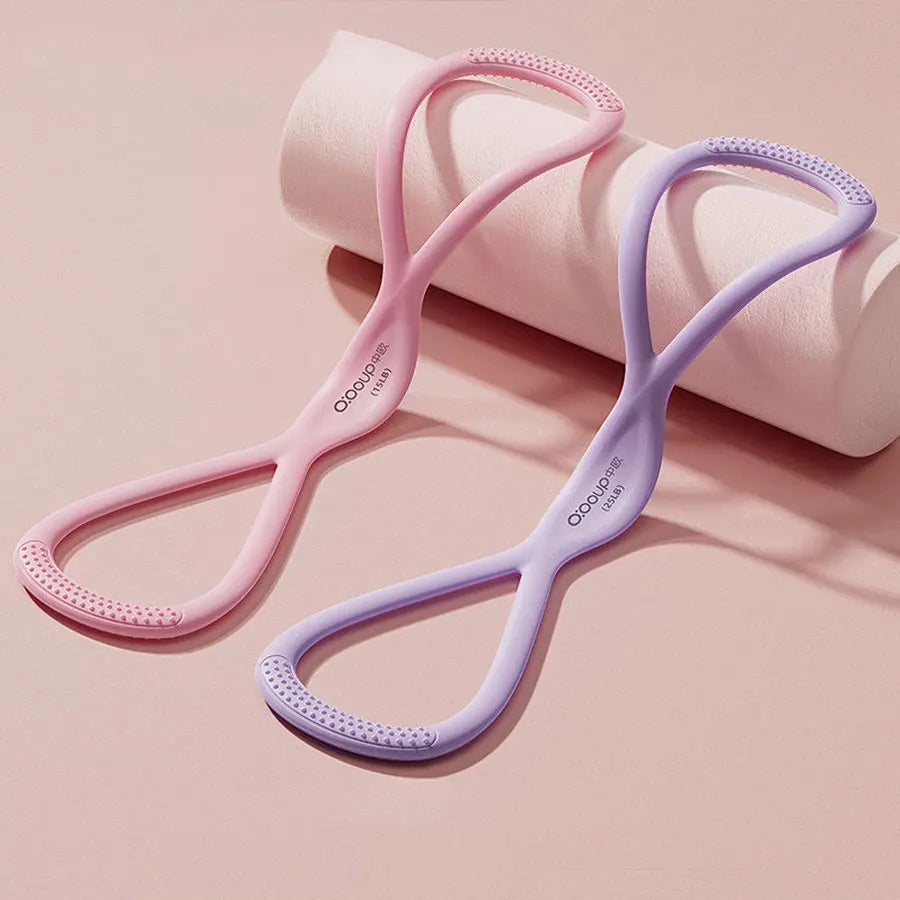 1Pcs Resistance Bands, Yoga Resistance Band Stretch Fitness Band, Pull Rope, Chest Arm and Shoulder Stretch Bands Exercise Equip