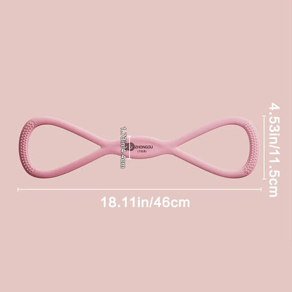 1Pcs Resistance Bands, Yoga Resistance Band Stretch Fitness Band, Pull Rope, Chest Arm and Shoulder Stretch Bands Exercise Equip